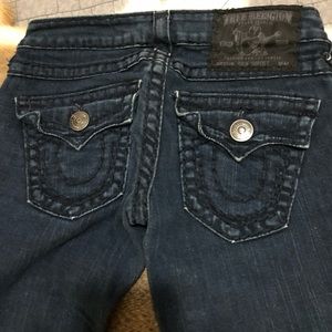 True religion size 24 straight leg jeans